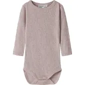 Name it Body De Manga Comprida Wax Wool Rib
