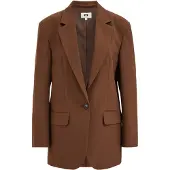 We fashion Blazer castanho