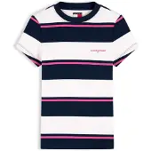 Tommy Hilfiger Camisa navy / rosa claro / branco