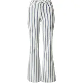 Kamila Šikl Calças de ganga 'Striped flared jeans' azul / branco