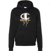 Champion Sweatshirt laranja claro / preto / branco