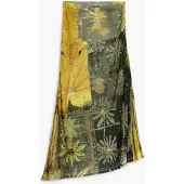 Desigual Saia amarelado / menta / verde mosqueado / preto