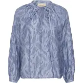 Cream Blusa azul noturno / cinzento