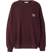 American vintage Sweatshirt 'ATUBAY' carmesim