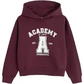 Cool Club Sweatshirt borgonha / branco