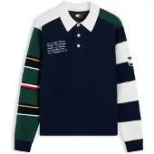 Tommy Hilfiger Pullover marinho / caril / abe / branco