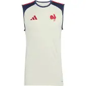 Adidas Camisa funcionais 'Frankreich Rugby' marinho / vermelho cereja / branco