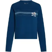 O'Neill Camisa azul / azul escuro / branco