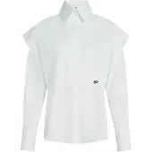 Karl Lagerfeld Blusa preto / branco