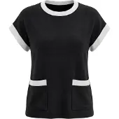 Faina Blusa preto