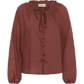 Cream Blusa 'Goni' castanho