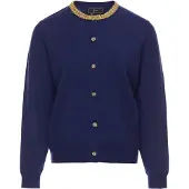 Faina Casaco de malha navy