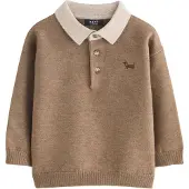 Next Pullover estuque / acastanhado