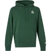 Nike Sweatshirt 'Club' verde escuro / branco