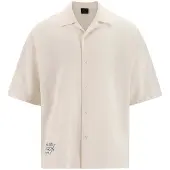 Ed Hardy Camisa bege / laranja / preto