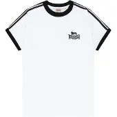 Lonsdale Camisa 'Craigtown' preto / branco
