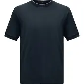 BOSS Camisa 'H-Tessler 195' marinho / branco