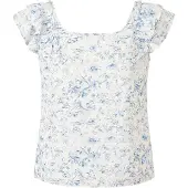 Mymo Blusa azul / branco