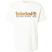 Timberland Camisa 'ESTABLISHED 1973' marinho / caramelo / branco