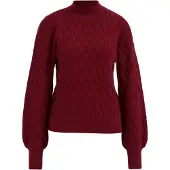 We fashion Pullover carmesim