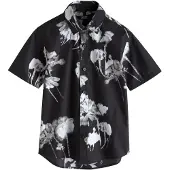 Next Camisa cinzento / cinzento escuro / preto