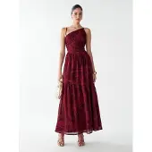 BWLDR Vestido 'Vincent' borgonha / merlot
