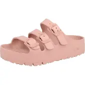 Birkenstock Sapato aberto 'Florida III' rosa escurecido