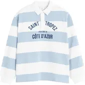 Cool Club Sweatshirt azul / branco