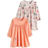 Next Camisola de pijama 'Mouse' bege / laranja / rosa