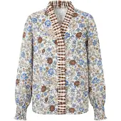 Usha Blusa mistura de cores