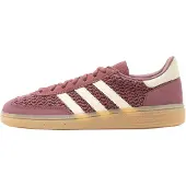 Adidas Originals Sapatilhas baixas 'Handball Spezial' borgonha / branco natural