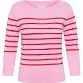 Kaffe Pullover 'KALizza' rosa claro / vermelho