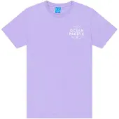 Ocean pacific Camisa 'Santa Teresa' lilás / branco