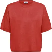 Saint tropez Pullover 'Mila' vermelho-alaranjado