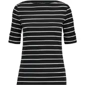 Ralph Lauren Camisa preto / branco
