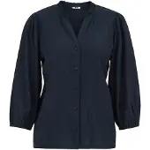 We fashion Blusa azul escuro