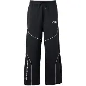 New Balance Calças preto / branco