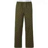 Calvin Klein Underwear Calças de pijama oliveira / verde claro