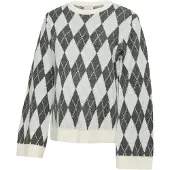 Mamalicious Pullover 'MLARGYLE VITA' areia / cinzento escuro