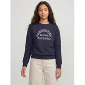 JJXX Sweatshirt 'JXMerle' navy / branco