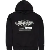 New Era Sweatshirt 'NEYYAN' cinza fumado / preto / branco