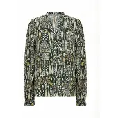 Soyaconcept Camisa ' SC-GOLFI ' verde mosqueado