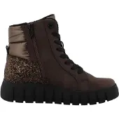 Tom Tailor Botim com fivela castanho escuro