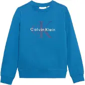 Calvin Klein Jeans Sweatshirt azul / navy / branco