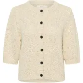 Inwear Casaco de malha branco casca de ovo