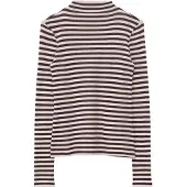 And Other Stories & Other Stories Pullover castanho escuro / rosa pastel