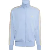 Adidas Originals Casaco em moletão 'Firebird' bege / azul claro