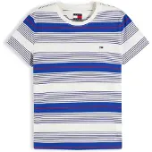Tommy Hilfiger Camisa 'ESS' azul real / vermelho vivo / branco