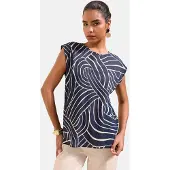 Friends Like These Blusa navy / offwhite