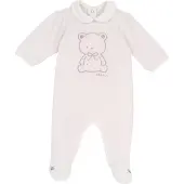 Chicco Macacão/Body malva / rosa pastel